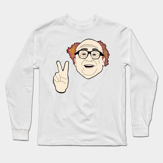 Danny Devito Long Sleeve T-Shirt by nicole.prior@gmail.com